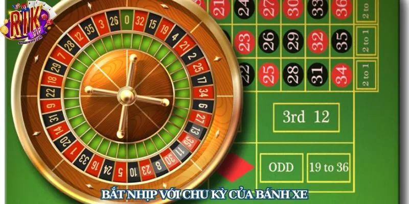 Để ý chu kỳ quay của bánh xe Roulette để đưa ra quyết định sáng suốt